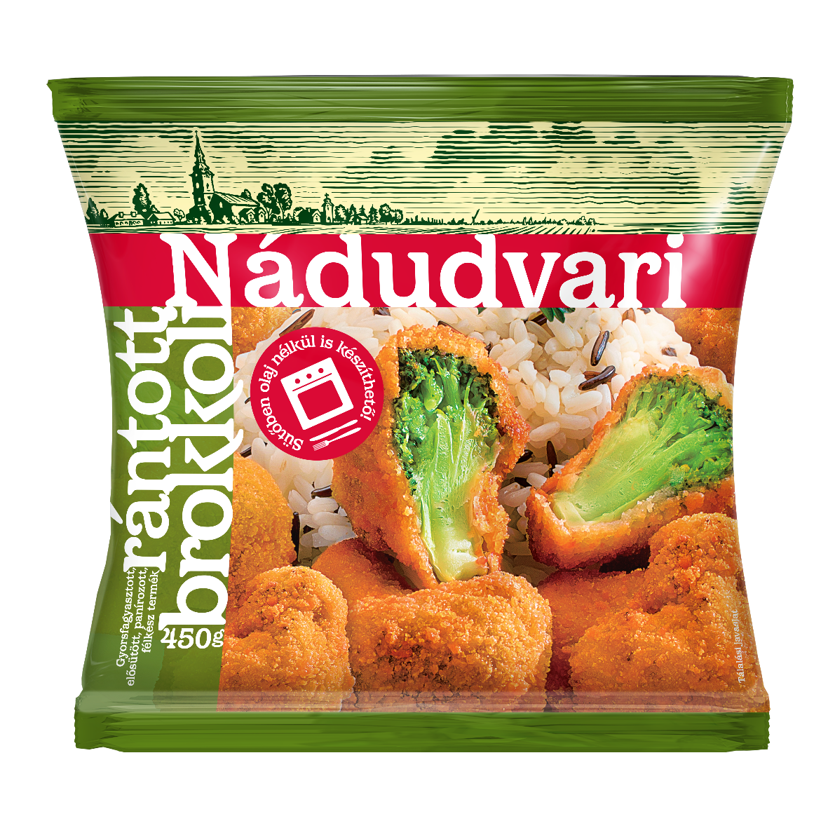 Nádudvari rántott brokkoli 450g